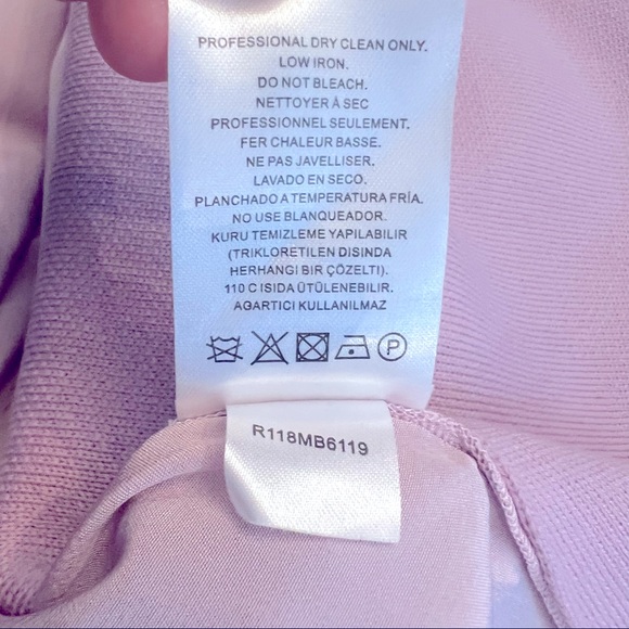 TIBI Silk Back Merino Wool Sweater In lilac - Picture 10 of 11